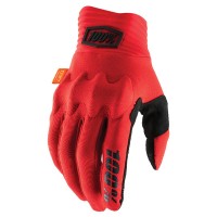 100% Cognito Gloves Fluo Red/Black