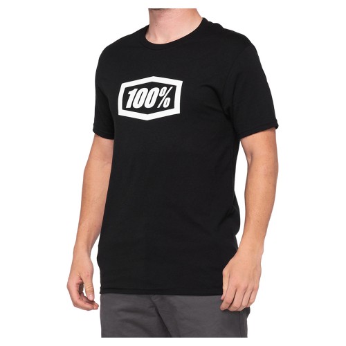 100% Essential T-Shirt Black