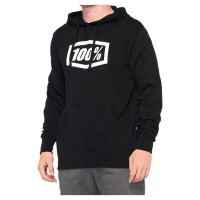 100% Essential Pullover Hoodie Black