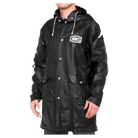 100% Torrent Rain Coat Black