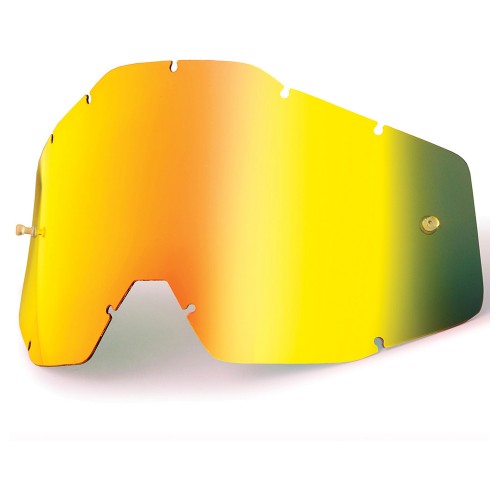 100% Accuri & Strata Youth Lens Gold Mirror