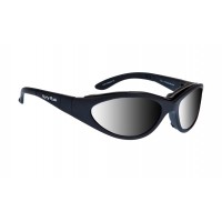 Ugly Fish Slim RS04282 Glasses Matt Black Frame + Smoke Lens