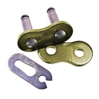 EK Chains 415 Heavy Duty Race Chain Gold Clip Link
