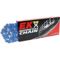 EK Chains 420 Heavy Duty Motocross Chain Blue - 136 Link