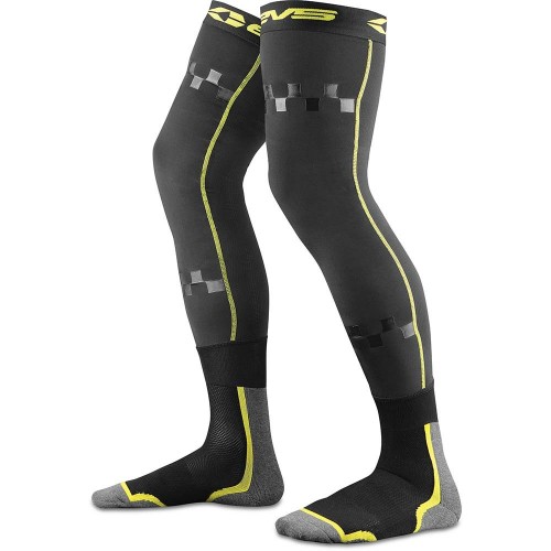 EVS Tug Fusion Compression Sock Black/Hi-Vis