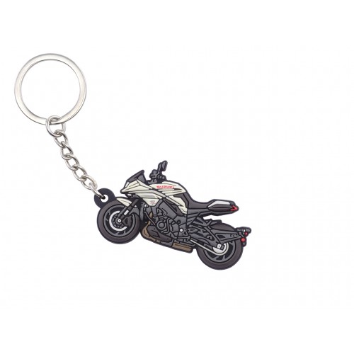 Suzuki Katana Rubber Key Ring Black