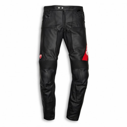 Ducati Company C4 Leather Trousers Mens Black