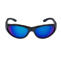 Ugly Fish Glide RS03282 Glasses Matt Black Frame + Blue Revo Lens