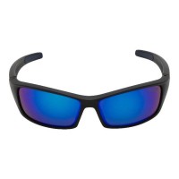 Ugly Fish Lifestyle RS5228 Glasses Matt Black Frame + Blue Revo Lens