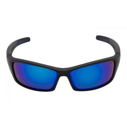 Ugly Fish Lifestyle RS5228 Glasses Matt Black Frame + Blue Revo Lens