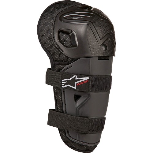 Alpinestars Bionic Action Kickstart Knee Guard Youth Black/Red