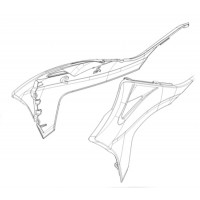 GASGAS Spoiler Left Side EC
