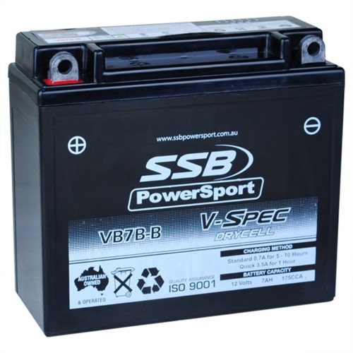 SSB 12V V-Spec High Performance AGM Battery - VB7B-B