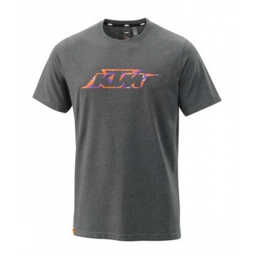 KTM Camo Tee Mens Dark Grey Melange