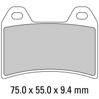 Ferodo Brake Pad Set - FDB2042ST
