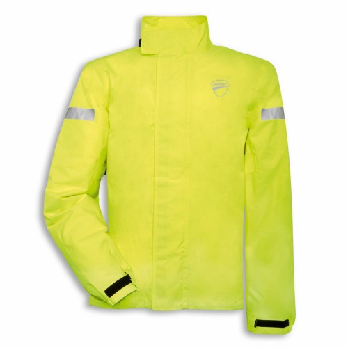 Ducati Strada V3 Rain Jacket Hi-Vis