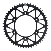 JT Sprockets Rear Alloy Racelite Sprocket (520) Black