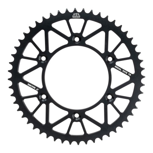 JT Sprockets Rear Alloy Racelite Sprocket (520) Black