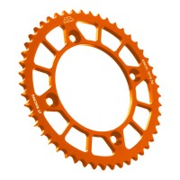 RK Rear Alloy Racing Sprocket (428) Orange