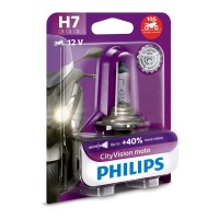 Bulb - Halogen - 12V 55W H7 PX26D BW City Vision