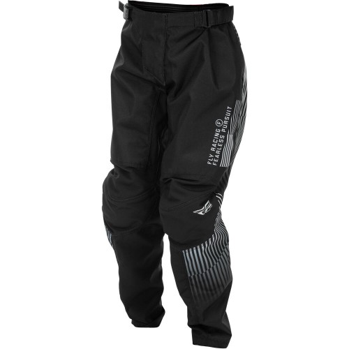 Fly F-16 Pants Youth Black/White
