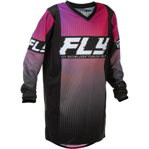 Fly F-16 Jersey Youth Black/Red