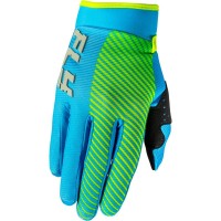 Fly F-16 Glove Youth Blue/Hi-Vis
