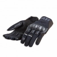 Ducati Company C2 2.0 Fabric-Leather Gloves Black