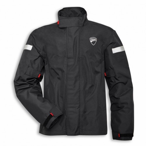 Ducati Strada V3 2.0 Rain Jacket Black