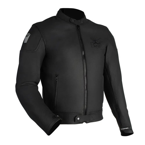 Berik Custom Leather Jacket Black