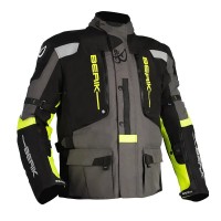 Berik Explorer-Adv Textile Jacket Black/Grey/Hi-Viz