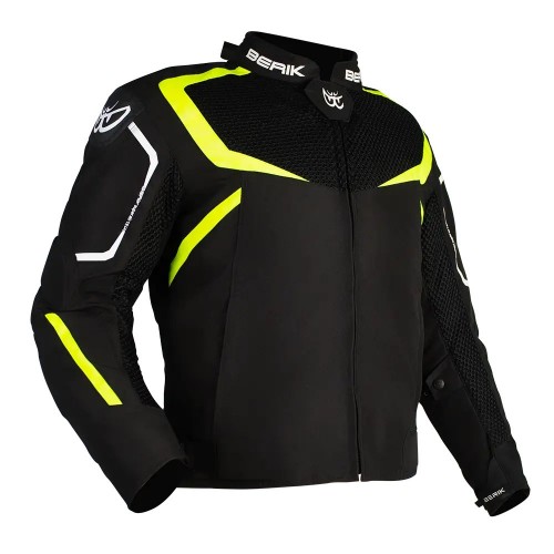 Berik 4 Seasons Textile Jacket Black/Hi-Viz
