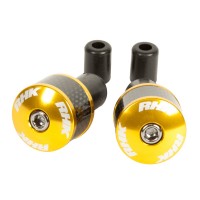 RHK Gold Carbon Handlebar Bar Ends