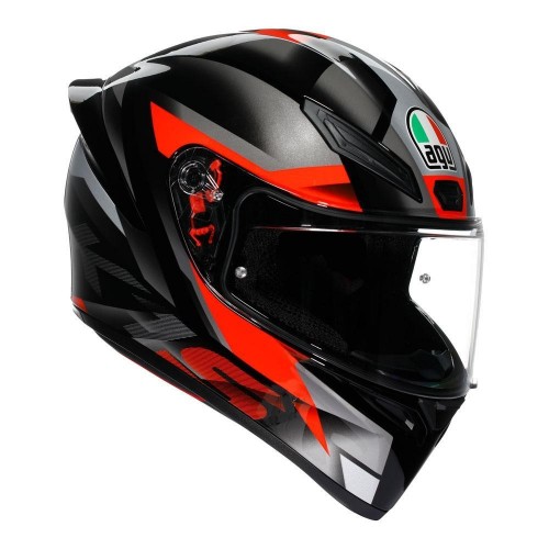 AGV K1 S Fastlap Blk/grey/red