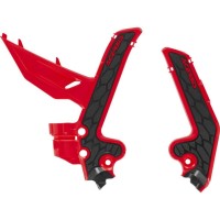 Acerbis Gas Gas MC85 2025 Red/Black X-Grip Frame Guards