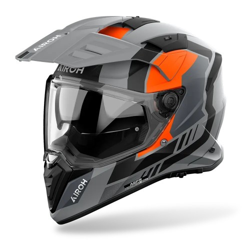 Airoh Bandit Horn Orange Matt Helmet