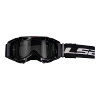 LS2 Aura Goggle - Black With Clear Lens