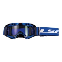 LS2 Aura Goggle - Blue With Clear Lens