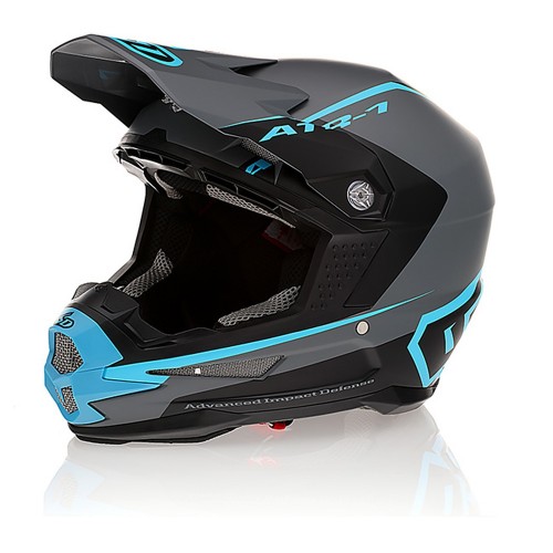 6D ATR-1 Helmet Stealth - Cyan
