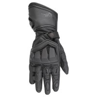 Argon Mission 2 Leather Gloves - Black/Stealth
