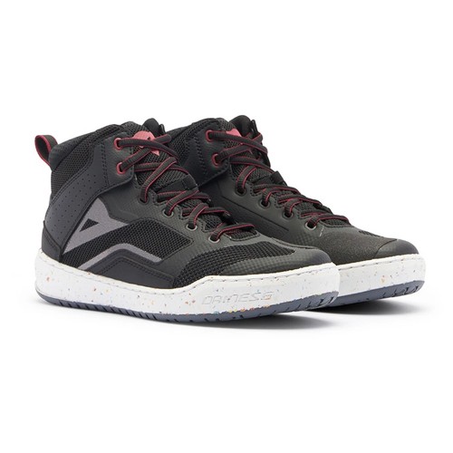 Dainese Suburb Air Ladies Shoes - Black/White/Apple Butter