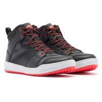 Dainese Suburb D-WP Shoes - Black/White/Lava Red