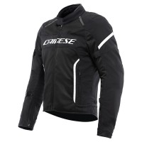 Dainese Air Frame 3 Textile Jacket - Black/White