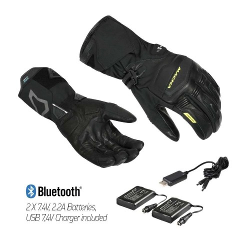 Macna Azra RTX Gloves - Battery/Kit/Black