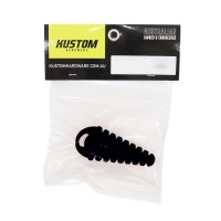 Kustom Hardware Exhaust Plug Rubber Black 35mm