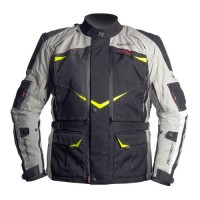 MotoDry Advent-Tour Trekker Jacket Mens Black/Grey/Fluro