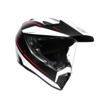 AGV AX9 Helmet Pacific Road Matt Black/White/Red