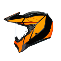 agv-ax9-trail-gunmetal-orange-side-left