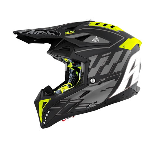 Airoh Aviator 3 Helmet Rampage Matt Black
