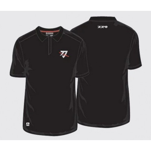 Suzuki Katana Polo Shirt Black